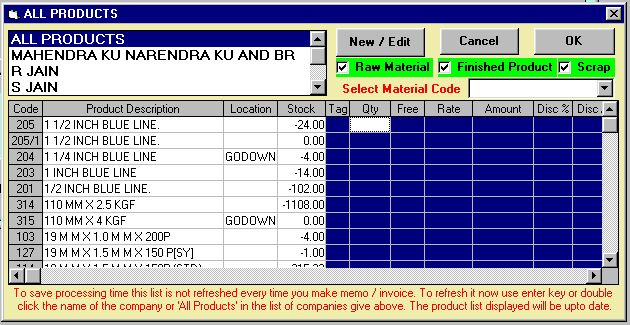 Billing Systems, Billing, Invoicing Software, Inventory Control Software for Your Business, Billing Software, Billing, POS, Inventory Control, Accounting Software with CRM for Traders, Dealers, Stockists etc. Modules: Customers, Suppliers, Products / Inventory, Sales, Purchase, Accounts & Utilities. Free Trial Download