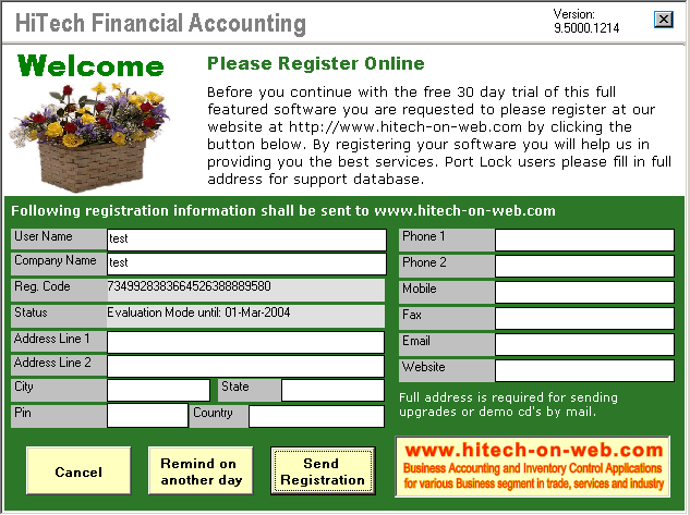 Billing System, Accounting Software, Billing Software, Accounting Software, Invoicing, Inventory Control, Billing Software, Billing or Invoicing, POS, Inventory Control, Accounting Software with CRM for Traders, Dealers, Stockists etc. Modules: Customers, Suppliers, Products / Inventory, Sales, Purchase, Accounts & Utilities. Free Trial Download